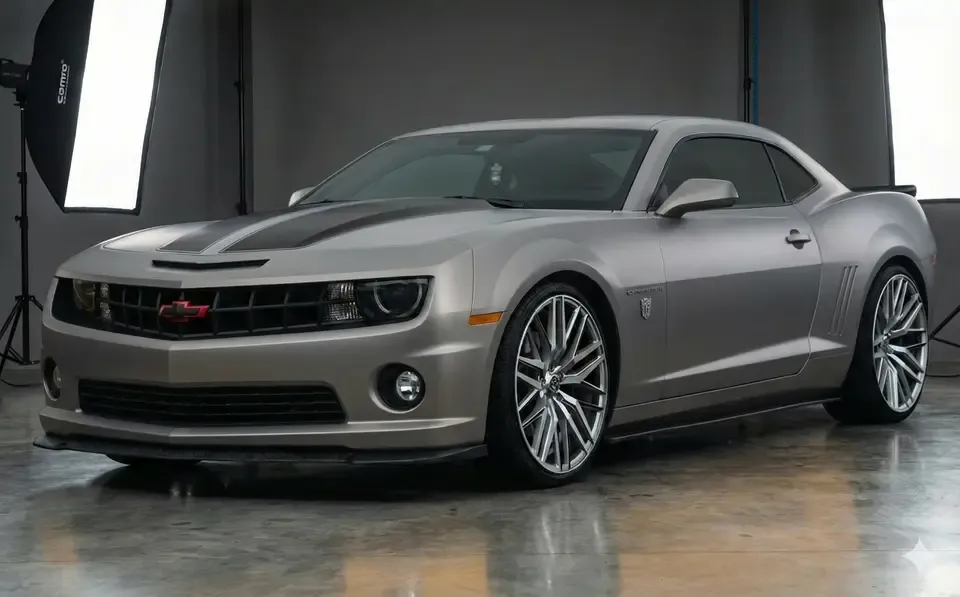 Chevrolet Grey Matte car wrap visualization